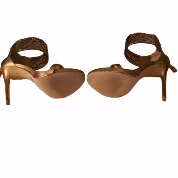 Gold BCBG Estie High-Heel Sandal - Picture 5 of 9